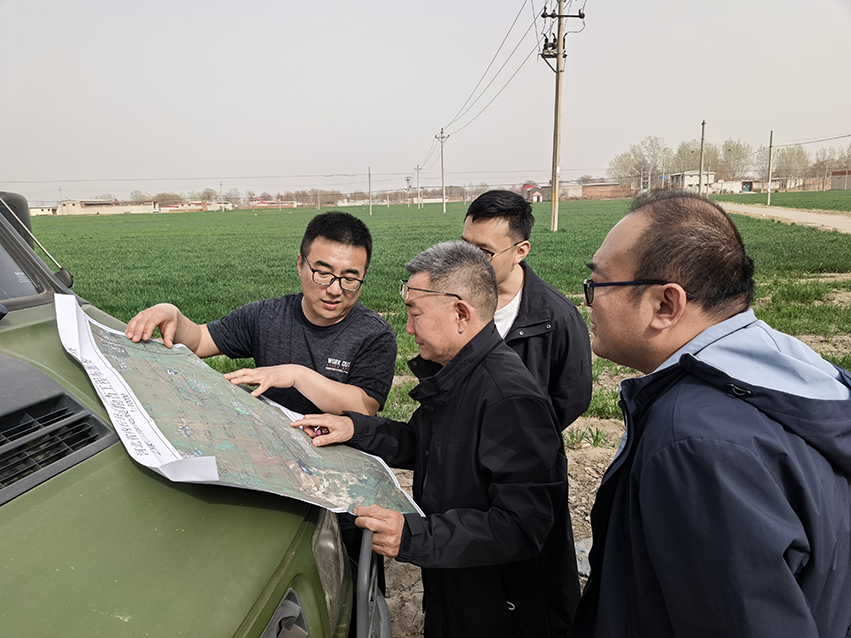 我院赴北良屯项目地震勘探施工进行质量检查监控工作